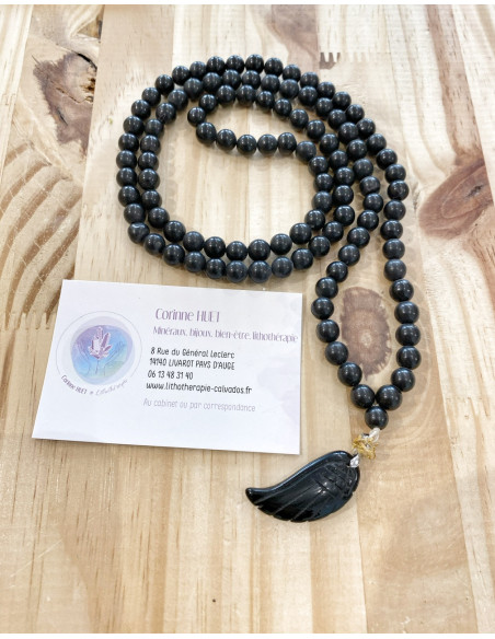 mala onyx noir 7mm