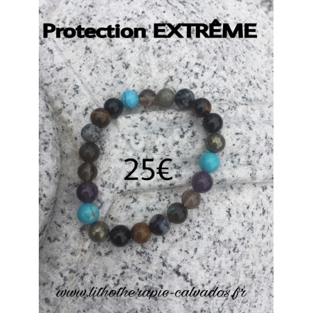 BRACELET HOMME PIERRES PROTECTION EXTREME BRACELET HOMME PIERRES PROTECTION EXTREME