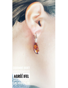 copy of Boucles d'oreilles dormantes Ambre