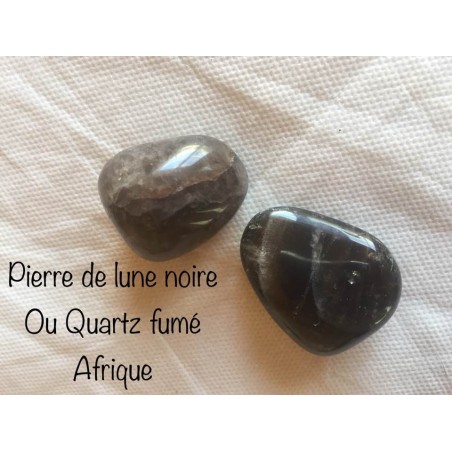 PIERRE LUNE NOIRE, QUARTZ FUME