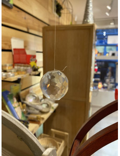 Suspension cristal de roche feng shui