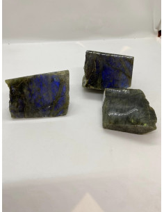 Bloc Labradorite 1 face polie