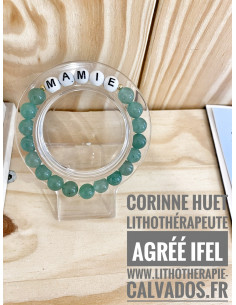 Bracelet Mamie en pierres naturelles à personnaliser