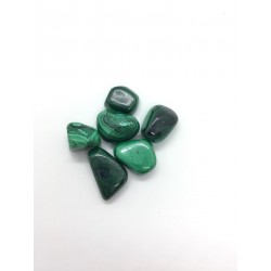 malachite pierre roulée