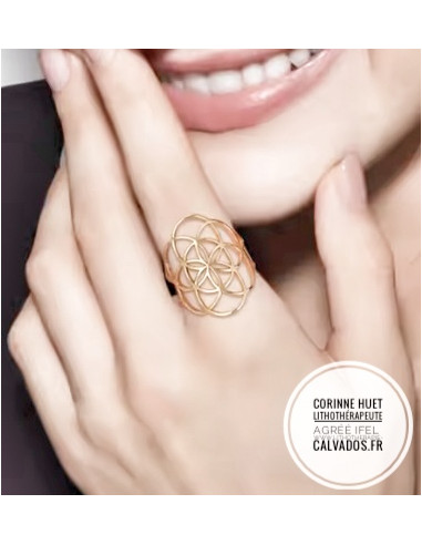 copy of bague acier dorée couronne