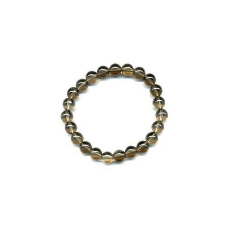 bracelet quartz fumé