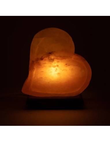 Lampe de Sel Double Coeur