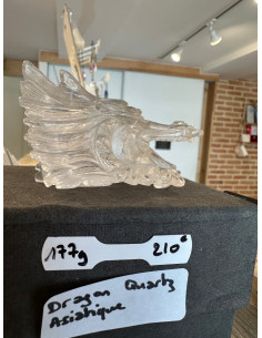 Dragon oriental cristal de roche 2