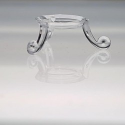 Support transparent pierres