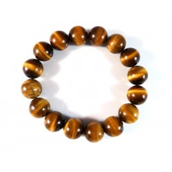bracelet homme oeil de tigre 12 mm 2