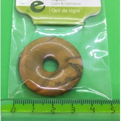 PENDENTIF DONUT PIERRE CRISTAL DE ROCHE 2