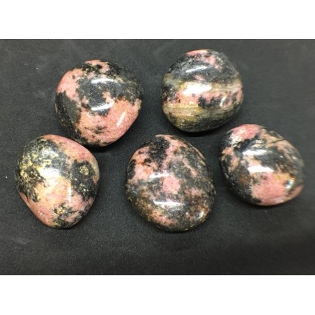 Rhodonite galet Rhodonite galet