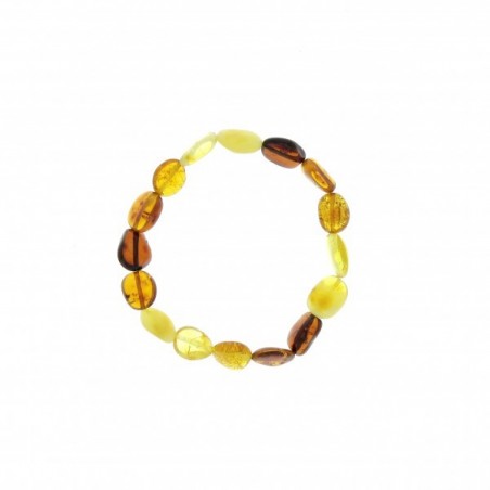 Bracelet AMBRE Adulte MER BALTIQUE