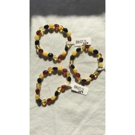 Bracelet AMBRE Adulte MER BALTIQUE