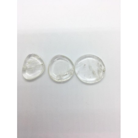 galet plat cristal de roche extra