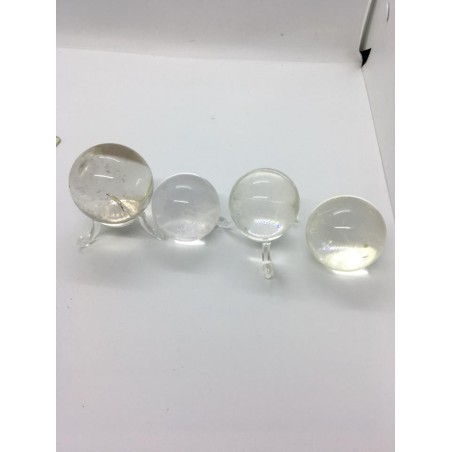 Sphère cristal de roche