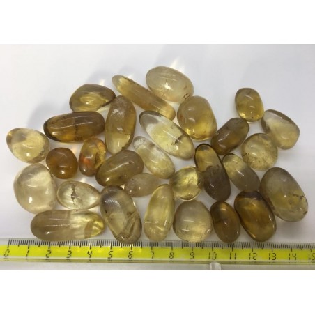 Citrine naturelle pierre roulée