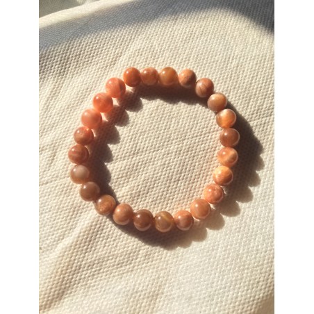 bracelet pierre de soleil véritable